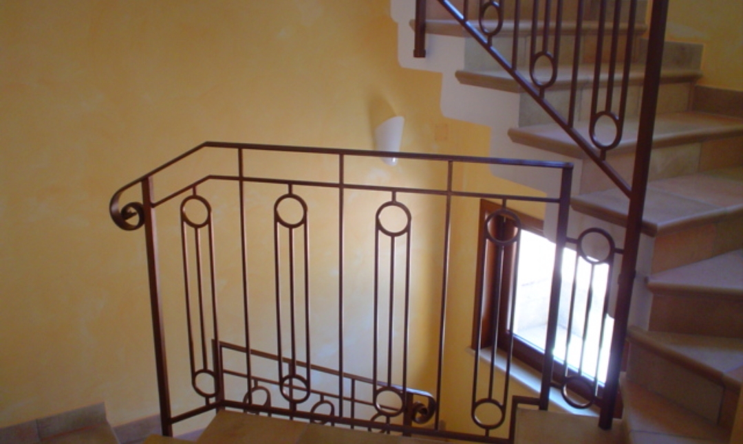 Ringhiera per scala interna (2)